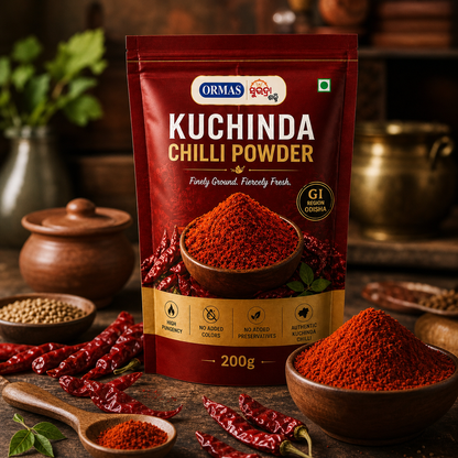 Kuchinda Chilli Powder – GI Region Odisha, 200g